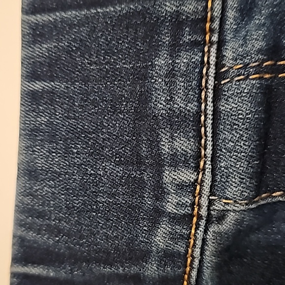 Rachel Roy "Darksome wash" Distressed Elastic Waist Pull on jeans VGUG 8/29 - Picture 5 of 11